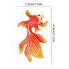 Luxury Koi Brooches Exquisite Chinese Style Goldfish Brooches For Women Girls Versatile Shiny Corsage Clothing Accessories Gifts