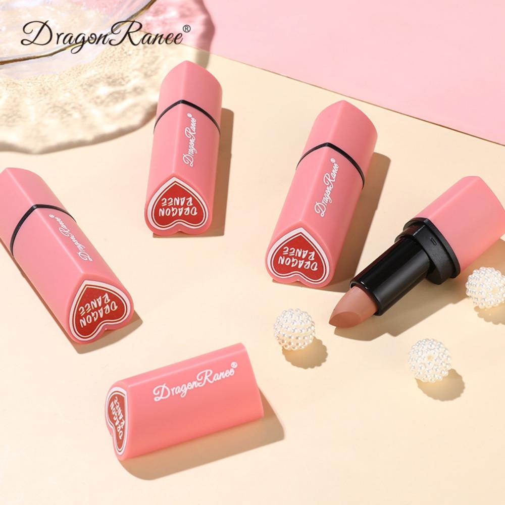 Dragon Ranee Lovely Love Red Female Velvet Mist Matte Matteness Matte Love Nude Pink Lipstick Губная помада