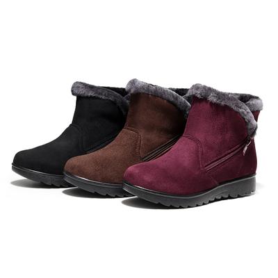 Зимние новые и старые пекинские тканевые туфли. Женские теплые зимние сапоги для пожилых людей. Хлопковые сапоги большого размера. Хлопковая обувь для среднего и пожилого возраста.