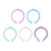 Portable Neck Cooling Tube Summer Wearable Neck Cooler Lightweight Reusable Ice Cold Ring Outdoor Heatstroke Prevention Neck Wrap Collar
