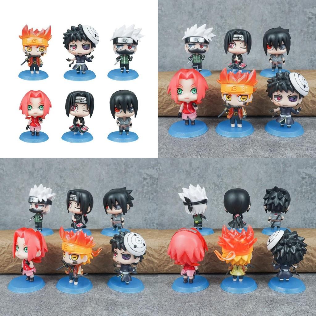 Naruto Pvc Figure Collection With Assembly For Display And Anime Enthusiasts