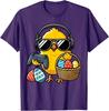 Retro Easter Chicken Gaming Funny Easter T-Shirt