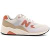 New Balance NB 580 Прочные Дышащие Повседневные Кроссовки с Низким Верхом Унисекс Светло-Серые Кроссовки CMT580CS(ширина D))