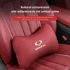 Car Seat Neck Headrest Waist Cushioning Ice Silk Pillow For SsangYong Actyon Korando Rexton Kyron Rodius Tivoli Musso Chairman hjs1