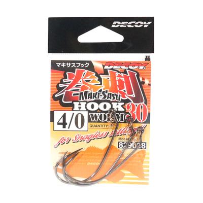 Decoy Worm 30 Makisasu Крючки для червей Размер 4/0 (9028)