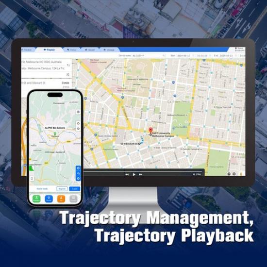 4G LTE GPS-трекер Устройство Интеллектуальная сигнализация Поддержка приложений IOS и Android Низкая ежемесячная плата