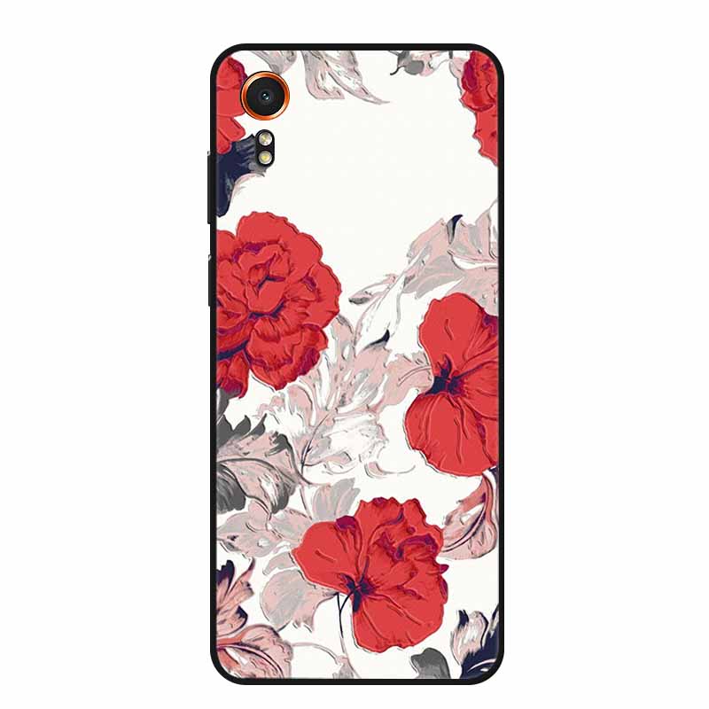 3D Тисненый Чехол Для Samsung Galaxy Xcover7 Чехол Для Телефона Рельефные Цветы Мягкий Силикон Задняя Крышка Для Samsung Xcover 7 Чехол Оболочка Сумка