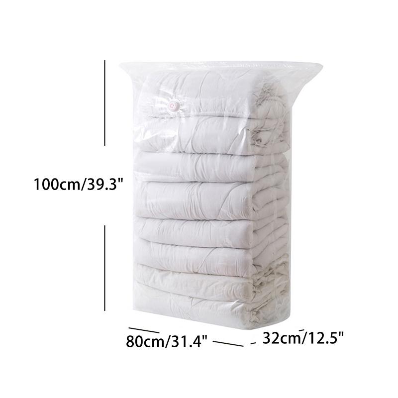 Большие вакуумные пакеты, не требующие насоса, пластиковые пакеты для хранения одежды, одеял, компрессионные пустые пакеты, дорожные аксессуары