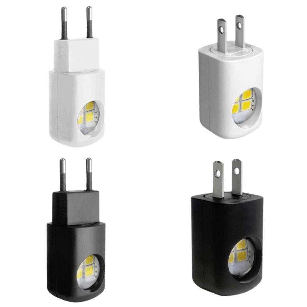 Dusk To Dawn Wall Night Lamp Plug In Design Night Light Plug LED Room Lamp Bathroom Lighting