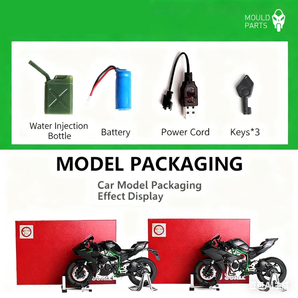 1/9 Kawasaki H2R Ninja с распыленным сплавом Модель мотоцикла Игрушка Коллекция транспортных средств Звук и свет Внедорожный мотоцикл Игрушки Машина