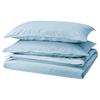 Duvet Cover and 2 Pillowcases, ANGSLILJA Duvet Cover and 2 Pillowcases Blue-grey,