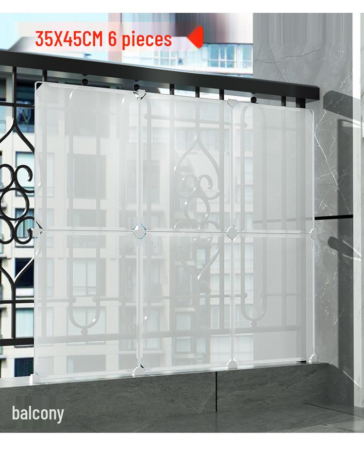 Экран для конфиденциальности и безопасности на балконе: Дождезащитное, Пылезащитное, Защищающее от домашних животных закрытое ограждение