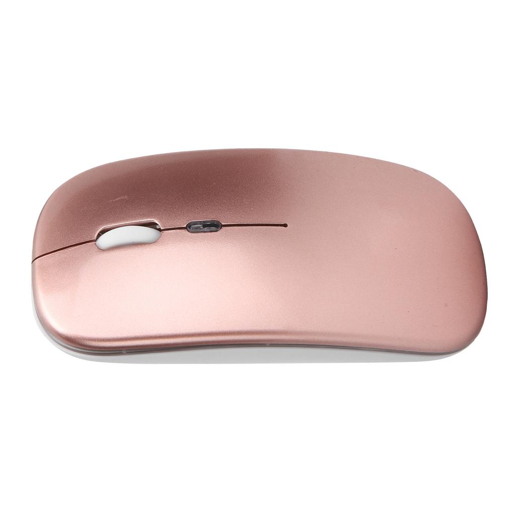 2.4G Беспроводная мышь для дома и офиса, портативная мышь с подсветкой для ноутбуков и настольных компьютеров, розовое золото