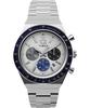Q TIMEX TW2Y36200 кварцевые 50м водозащита пластик белый циферблат нержавеющая сталь мужские часы