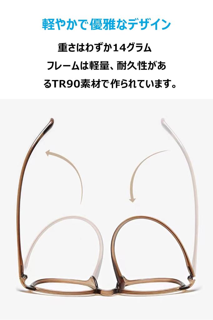 Модные ПК для мужчин и женщин [AIYUJIWU] Очки без рецепта, Очки, Легкие, (Матовый черный)