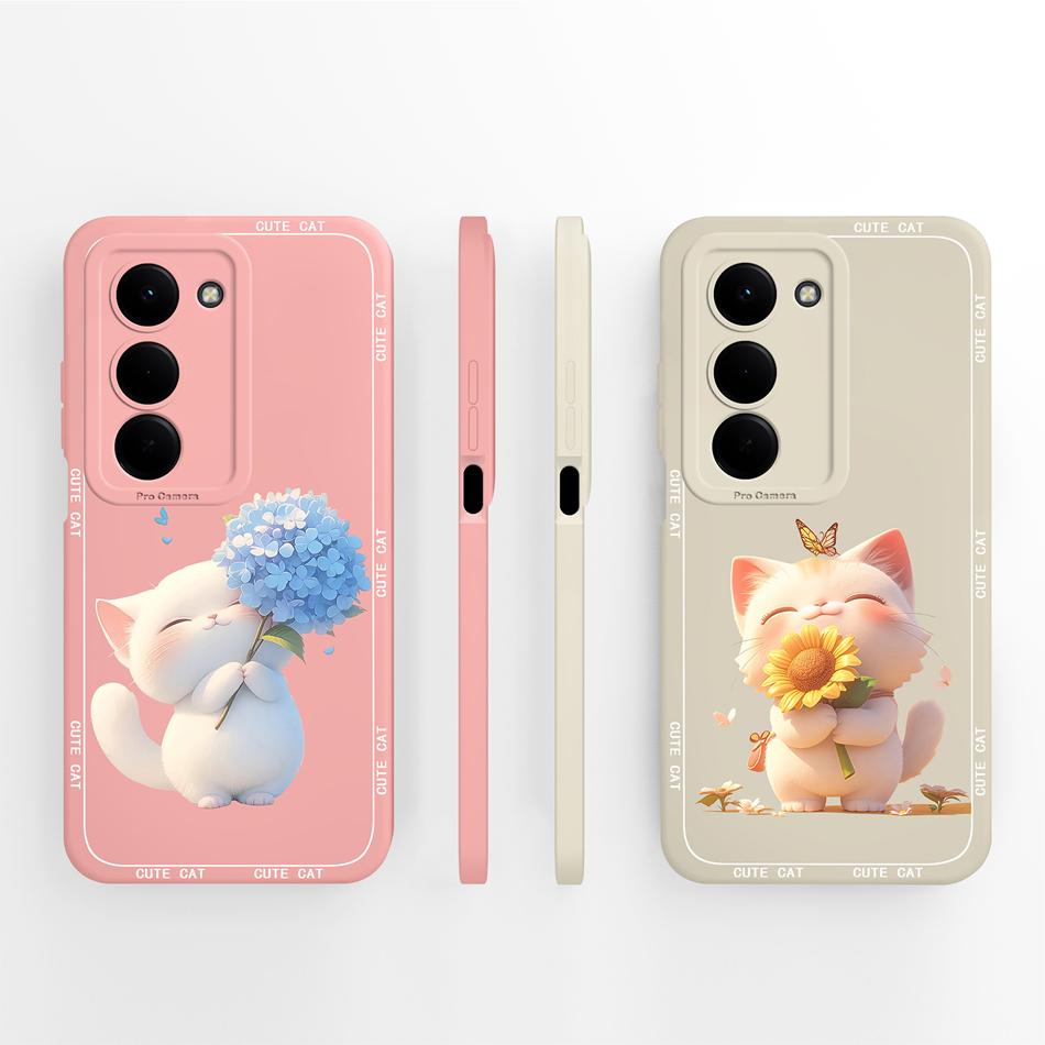 For Xiaomi Redmi 15 Phone Case Creative Butterfly High Quality Protective Cover For Redmi15 4G 5G Soft Liquid Silicone Housing