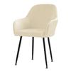 Чехол на стул Silver Fox Velvet Swan Flannel Elastic Home Hotel Dining Chair High Armrest Chair