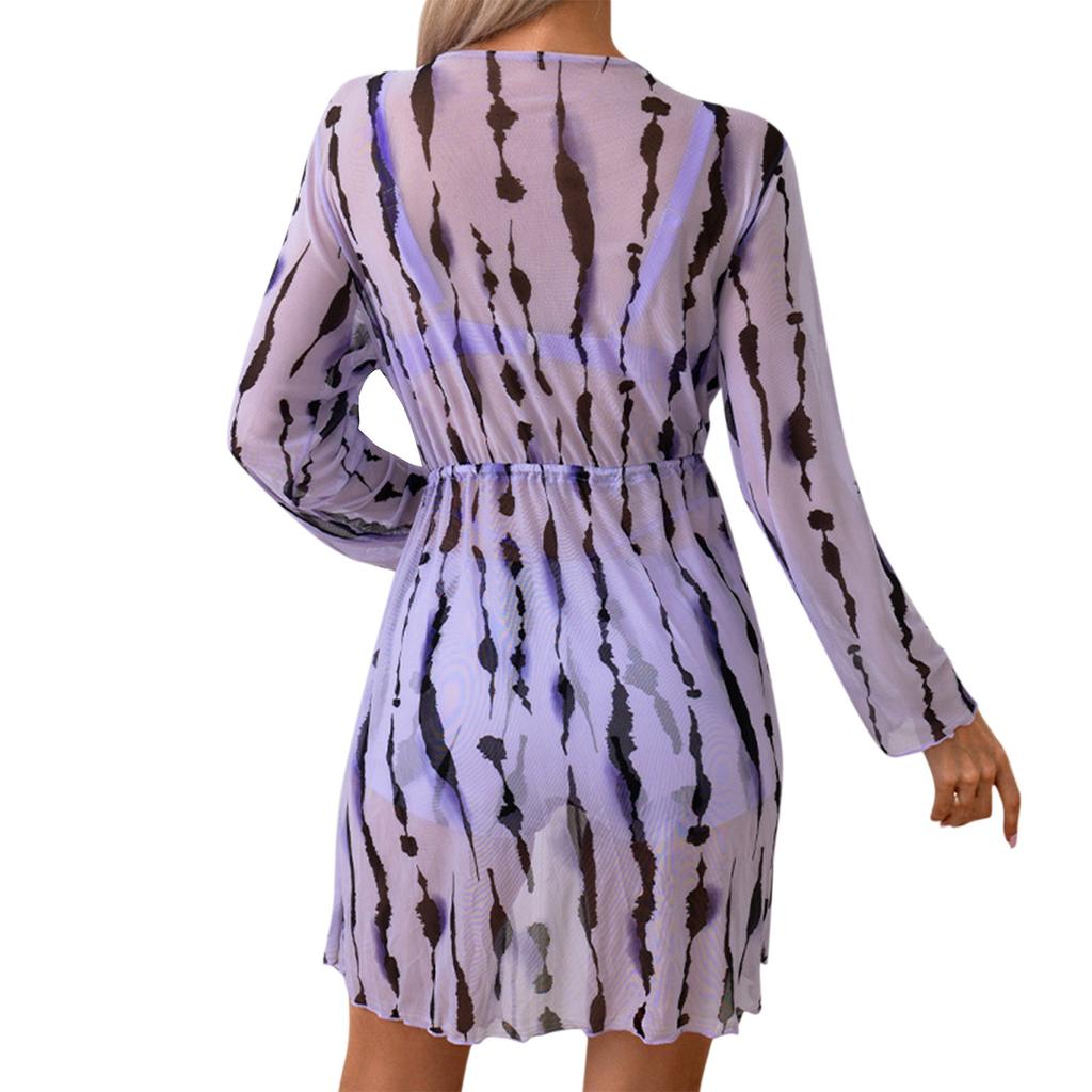 Женский сексуальный купальник из двух частей, однотонный купальник с высокой талией и принтом, комплект из трех частей