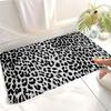 Leopard Print Bathroom Mat Kids Room Bedroom Decoration Balcony Anti-Slip Doormat Living Room Bedside Area Rugs
