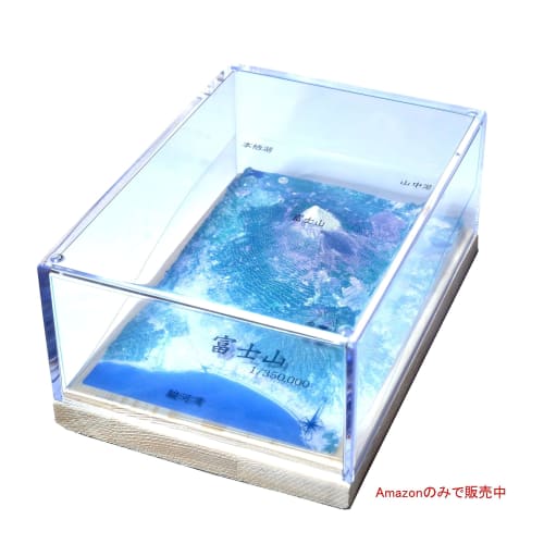 Kamitake "1/350,000 Scale Replica of Mount Fuji" (kit)
