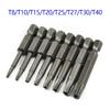 8 Pcs Bit Alloy Steel For Air Drills For Electric Screwdrivers