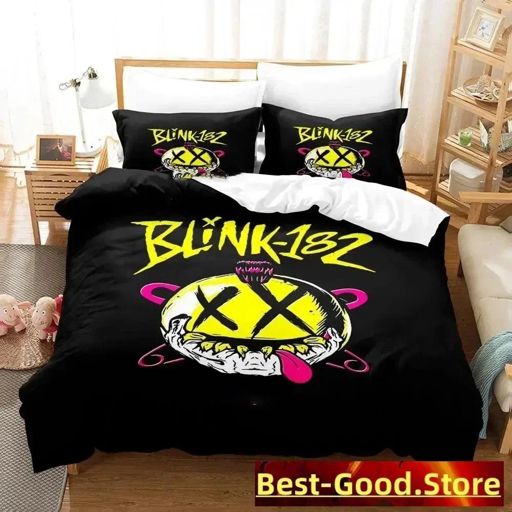 Верхняя 3D Печать Beding Set Blink-182 Для Маленьких Мальчиков Маленьких Девочек Размер Twin Quen King Мягкое Пододеяльник Наволочка Постельное Белье Для Мальчиков Взрослых