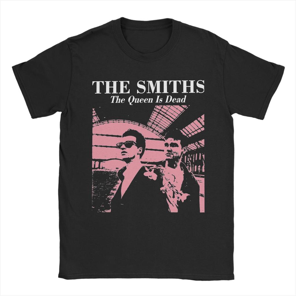Vintage The Smiths T-Shirts Men Round Collar Cotton T Shirt Morrissey 80s 90s Short Sleeve Tee Shirt Original Clothes
