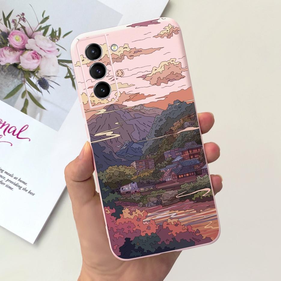 Чехол для Samsung Galaxy S22 Plus 5G Милые Астронавты Мультяшная Обложка Мягкий ТПУ Чехол для Телефона Для Samsung S22 Ultra S 22 S22+ Задняя Крышка