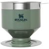 STANLEY Classic Pour-Over Green Dripper with Stainless Steel Filter, 1-4 Cups of Coffee, Ideal for Outdoor Use or Home Cafes, with Warranty (Authentic