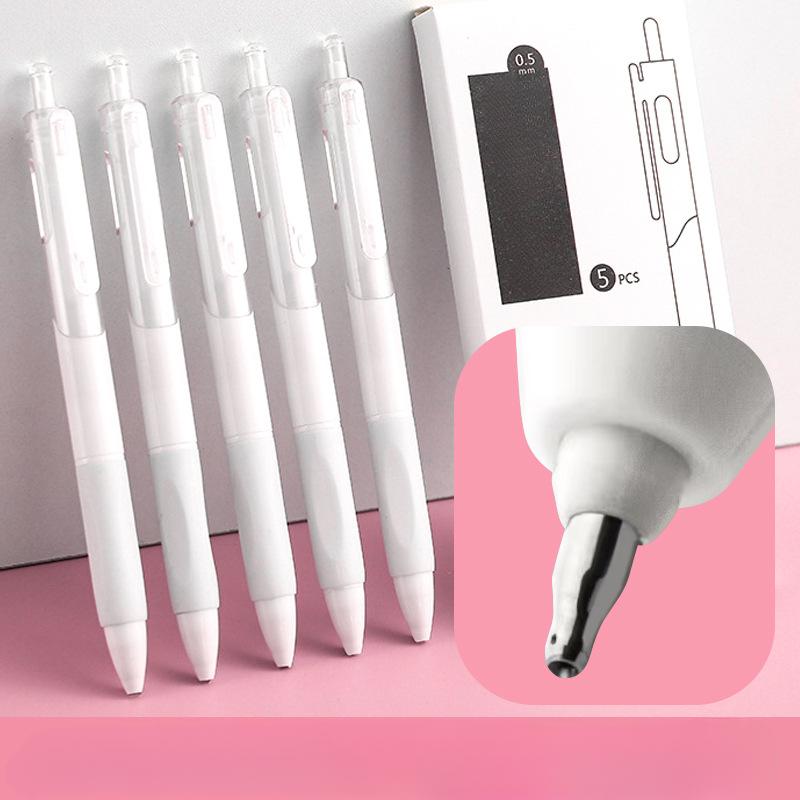 5 шт. нейтральная ручка ST Head Carbon Pen Water Pen канцелярские принадлежности для офиса