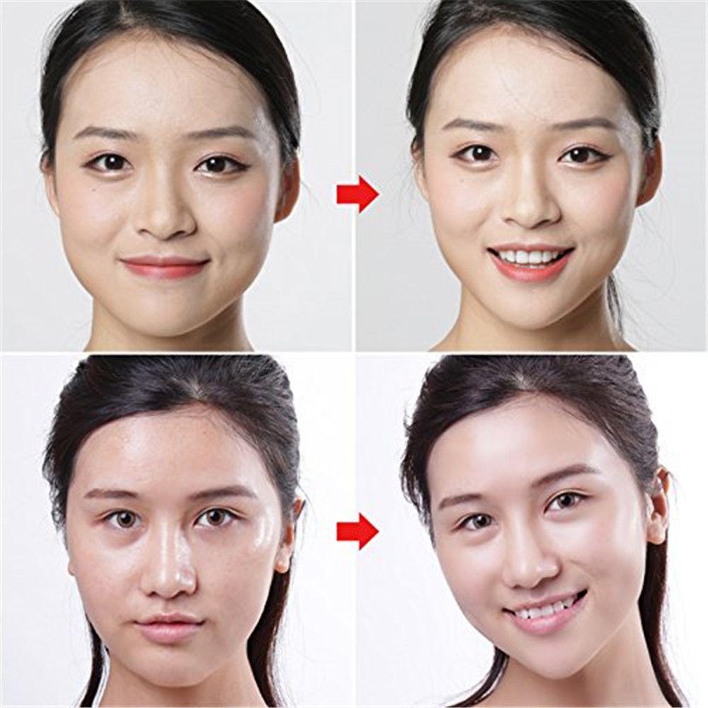 100pcs New Tira Transparent Invisible Lifting Face Stickers Lift Tools Thin Face Patche