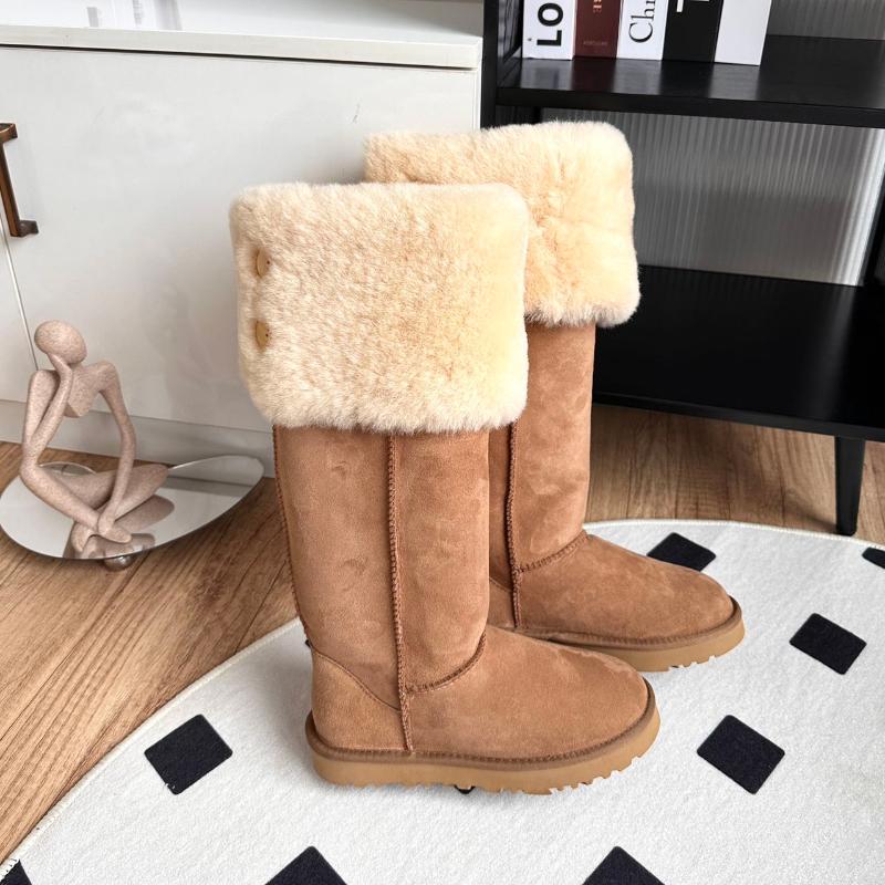 Зимние сапоги из овчины и шерсти, высокие сапоги, ботинки, женская обувь, утеплитель для зимнего отдыха на открытом воздухе