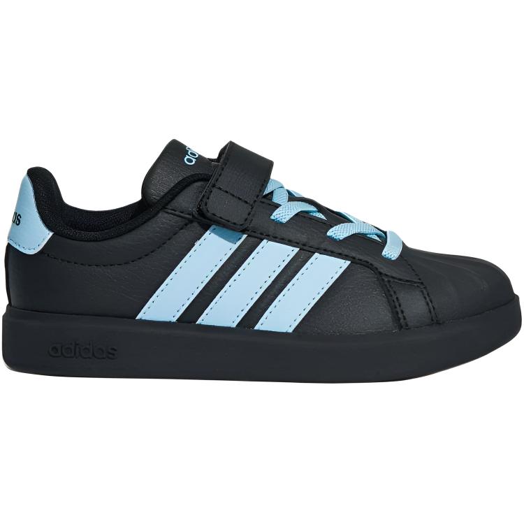 adidas Уличная обувь Удобные Классические скейт-туфли Детские скейт-туфли Черные LA8418