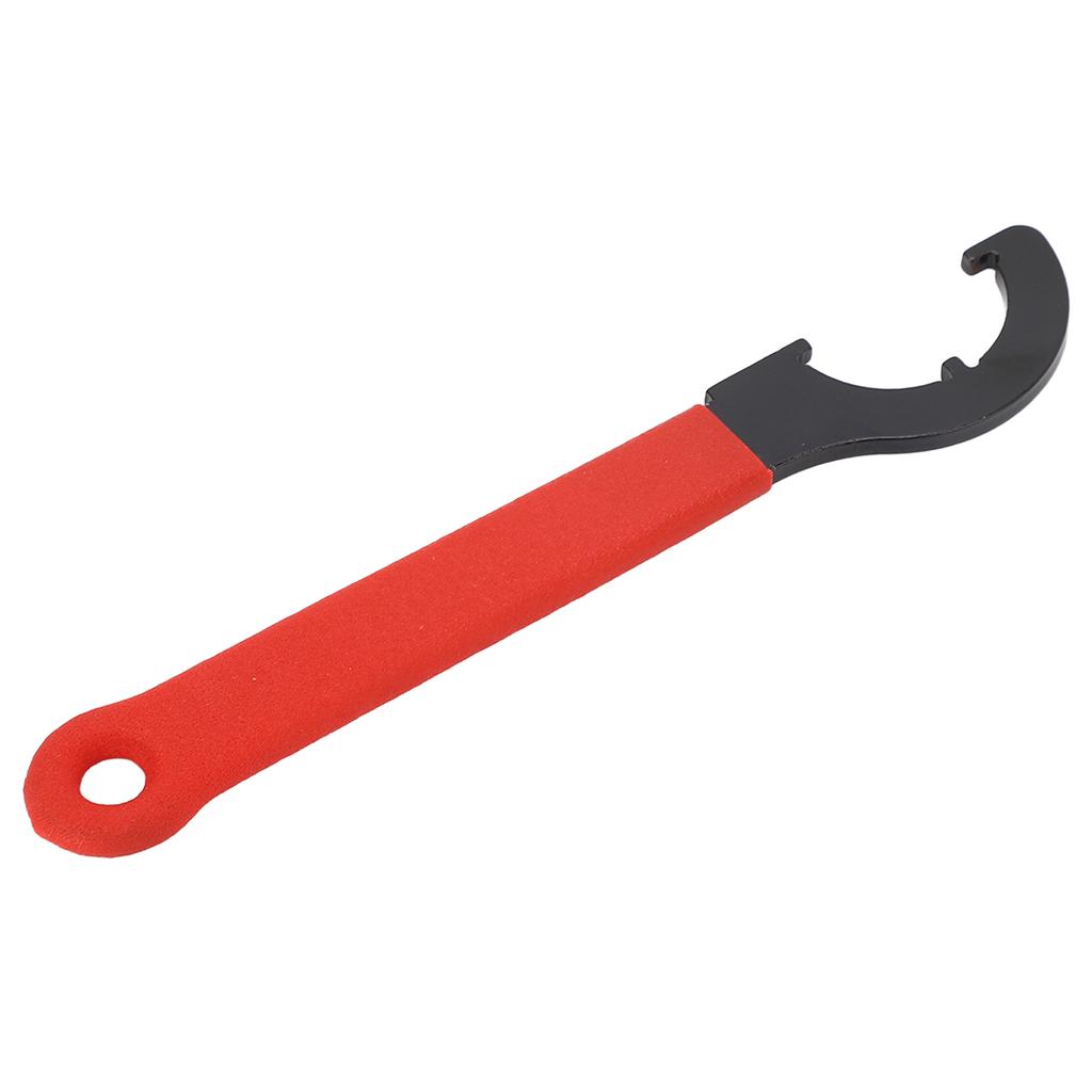 C-образный крючковый ключ Инструмент крючковый ключ из углеродистой стали с резиновой рукояткой для монтажа напольных труб