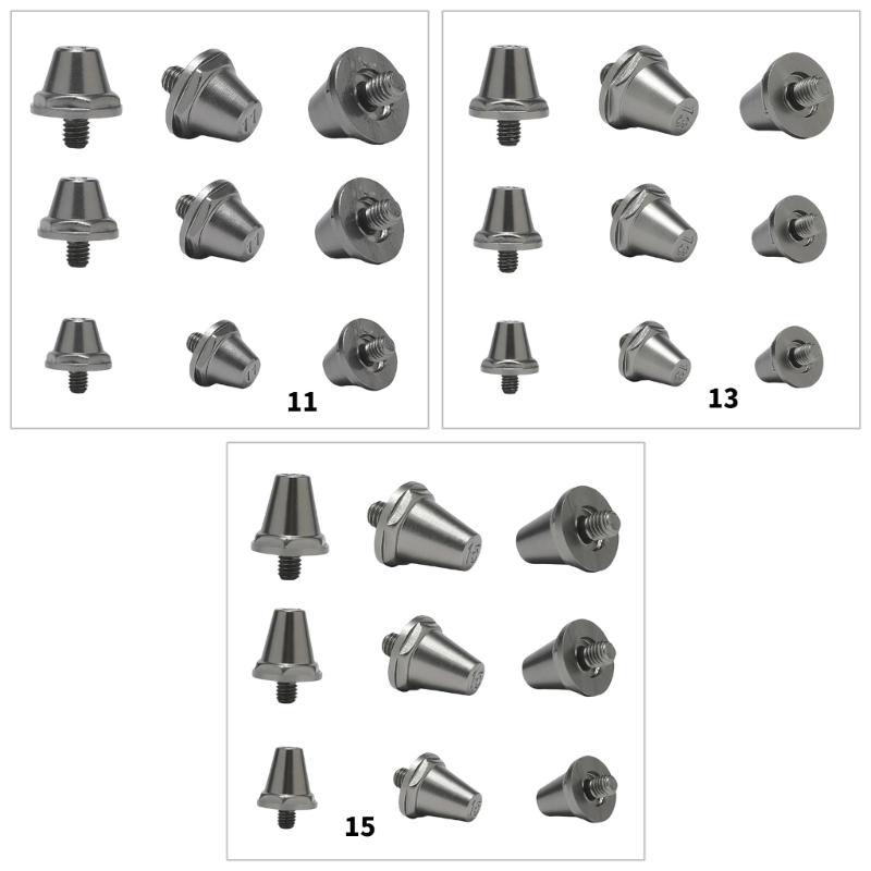 12 шт. Шипы для футбольных бутс Алюминиевые Шипы для футбольной обуви Замена Шипов для футбольных бутс Футбольные Аксессуары