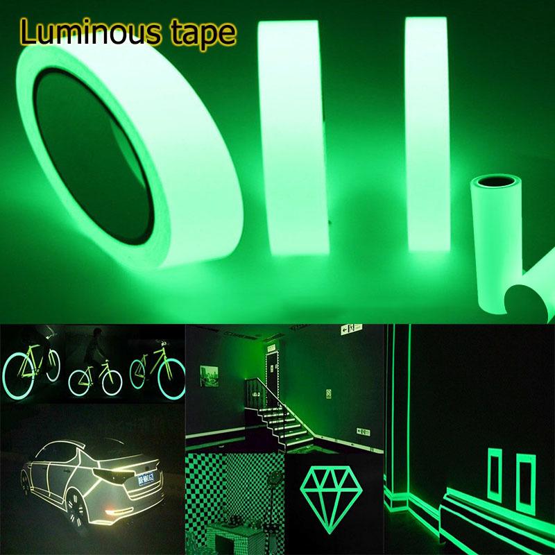 3M самоклеящаяся лента, светящаяся в темноте лента, предупреждение о безопасности ночного видения, ленты для украшения дома
