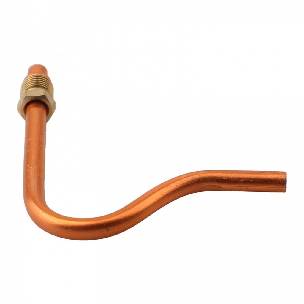 1 шт. 7-образная маленькая алюминиевая выхлопная труба воздушного компрессора сменная труба насоса