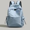Новый корейский универсальный школьный рюкзак, мужской однотонный рюкзак, рюкзак для старшеклассниц, сумка для компьютера для студента колледжа, ощущение высокого класса