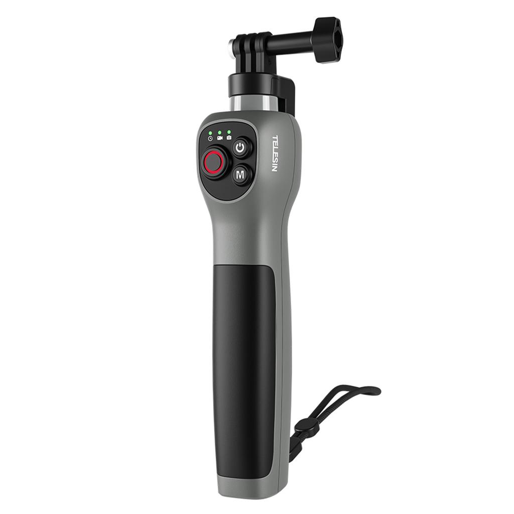 TELESIN Sports Camera Underwater Selfie Stick with Remote Control Diving Extension Stick Max. 85cm Extended Length 30M