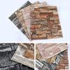 1PC Self-Adhesive DIY 3D Bedroom Wall Sticker Living Kids Room Imitation Brick Home Decor Anti-Collision TV Backdrop Waterproof