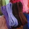 1 Roll DIY Rope Leather Cord Material Accessories Suede Decoration Colorful Mutifunction Fashion