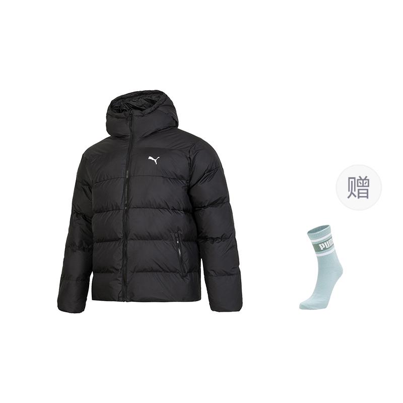Puma Мужская утепленная куртка-пуховик с капюшоном, средней плотности, артикул 684120-01