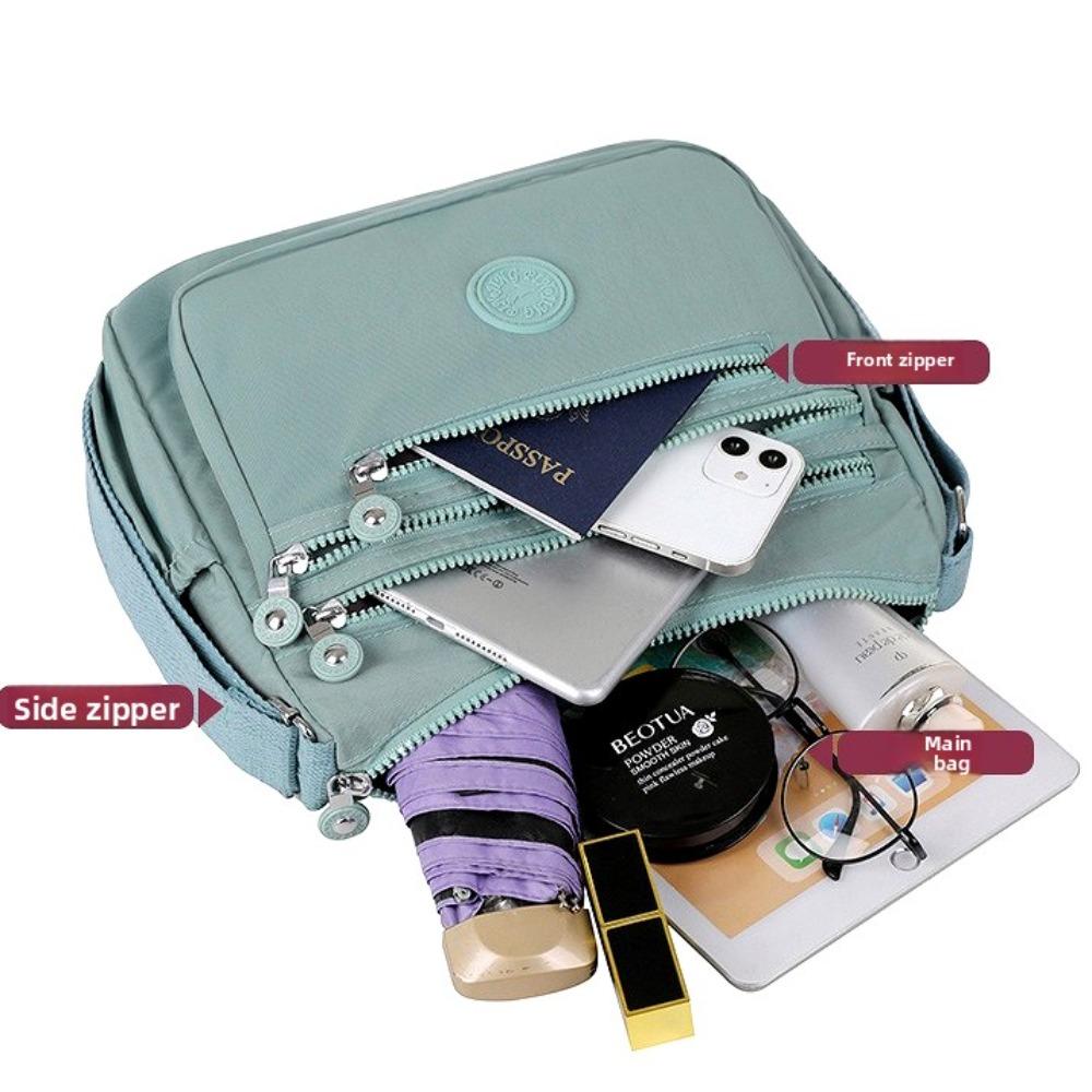 Корейская мода Простые щедрые Вместительные Новые женские сумки Сумка через плечо Кроссбоди Однотонная Повседневная Легкая