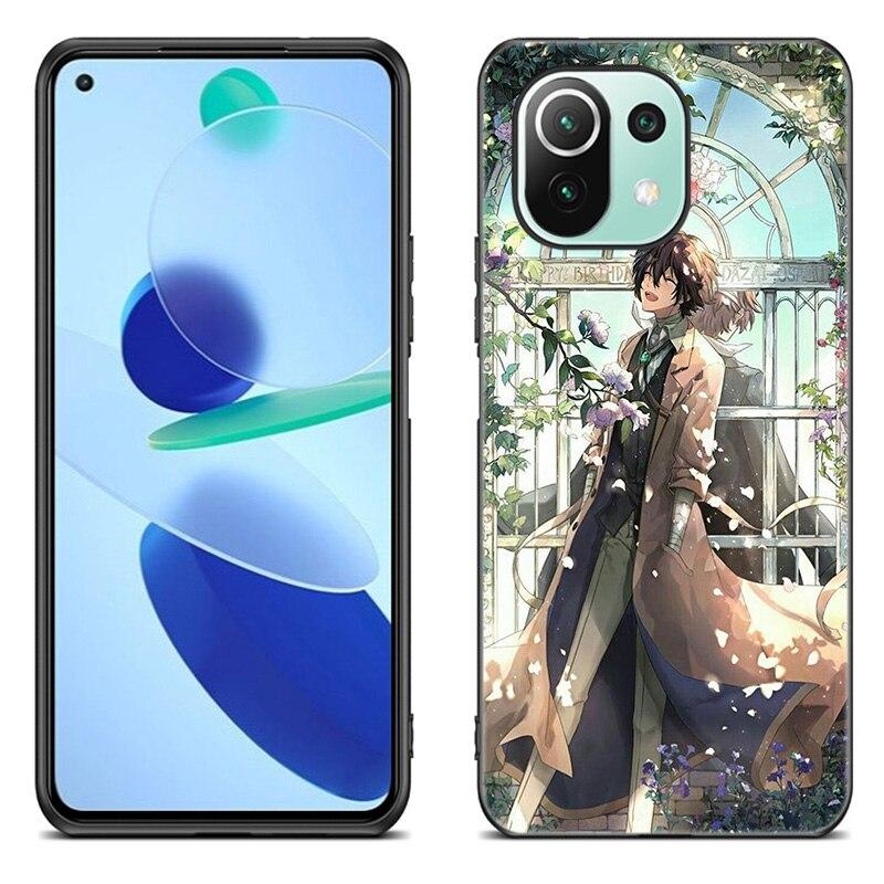 Чехол с изображением аниме Bungou Stray Dogs Dazai Osamu для Xiaomi Mi 11 Lite NE 11i 10T 11T Pro A2 A3 Lite POCO F3 M3 M4 C31 X3 Pro NFC GT