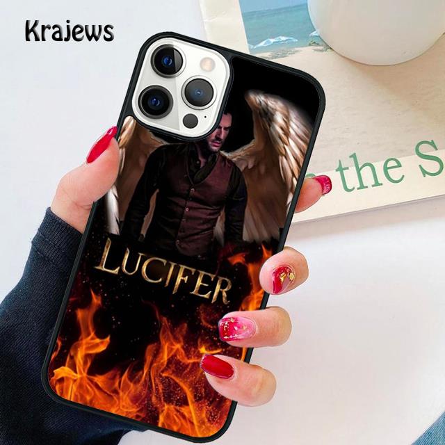 Американский сериал Люцифер мягкий чехол для телефона для iPhone 17 Air 16 15 14 plus 12 13 pro max coque Fundas