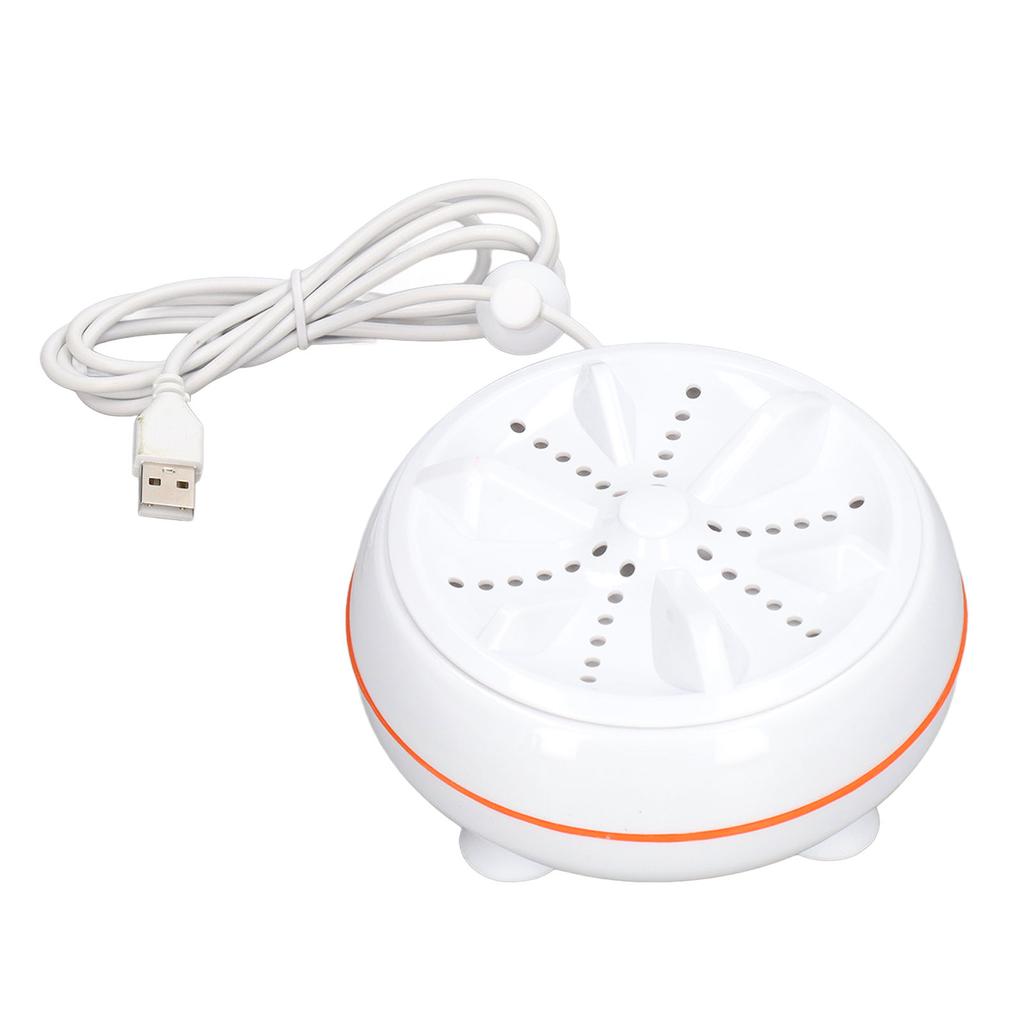 27W Mini Ultrasonic Washer USB 50 Seconds Reverse Clean Circle 30mins Self Power Off Turbine Wash