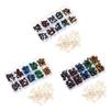 100PCS New Mix Color Toys Crochet Dolls Eyes Craft Accessories Animal Safety Eyes 8-12mm