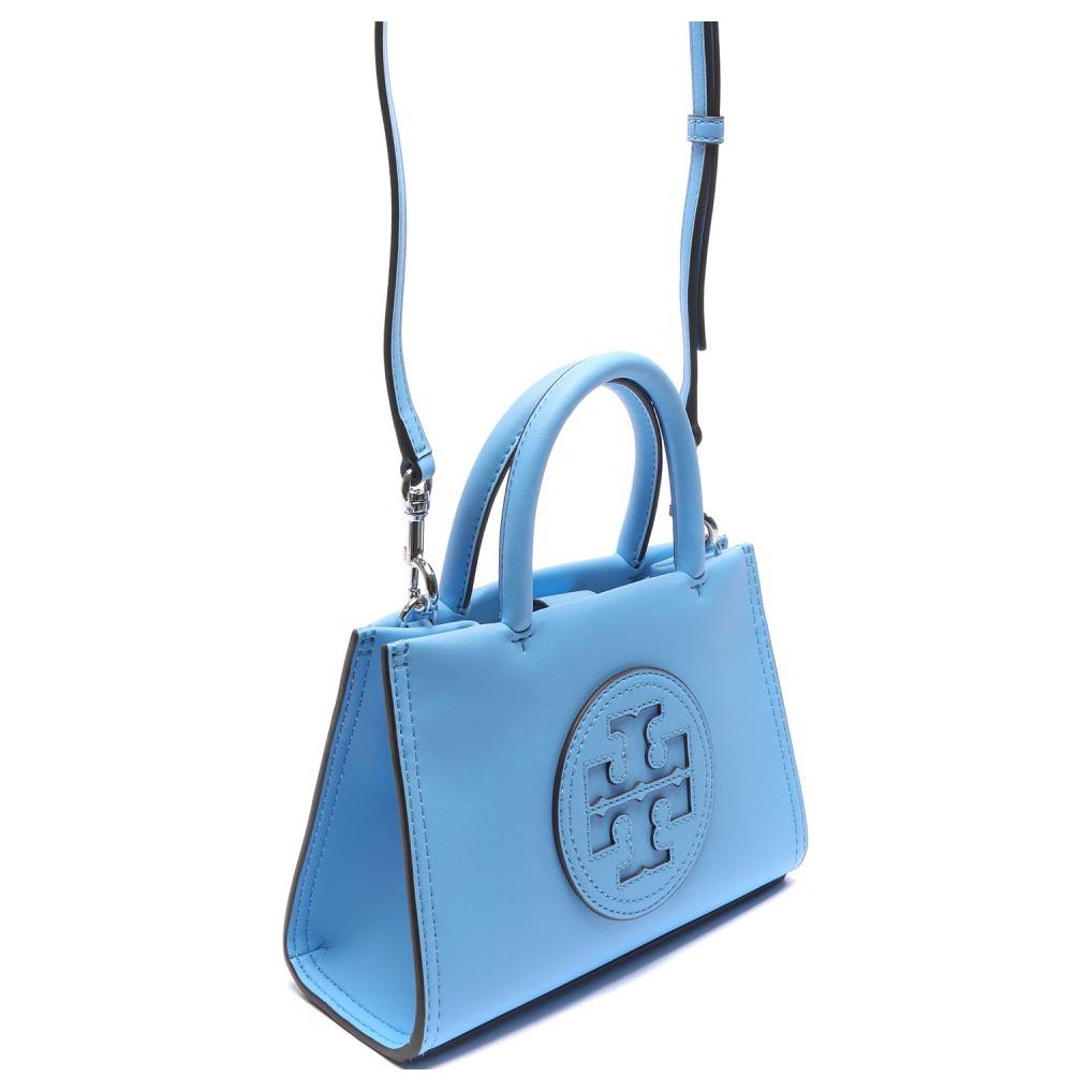 Tory Burch Элла Магнитная застежка Регулируемый съемный плечевой ремень Синтетическая кожа Сумка-тоут Сумка для покупок Сумка через плечо Мини 145613-400