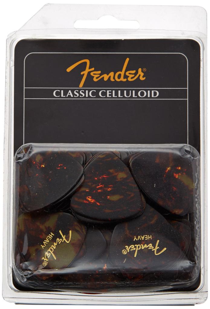 Fender Pick 346 SHAPE CLASSIC CELLULOID PICKS 72 - COUNT,HEAVY