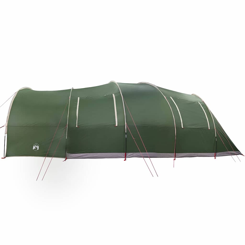 8 Person Tunnel Tent with Roof Green 710 x 460 x 245 cm